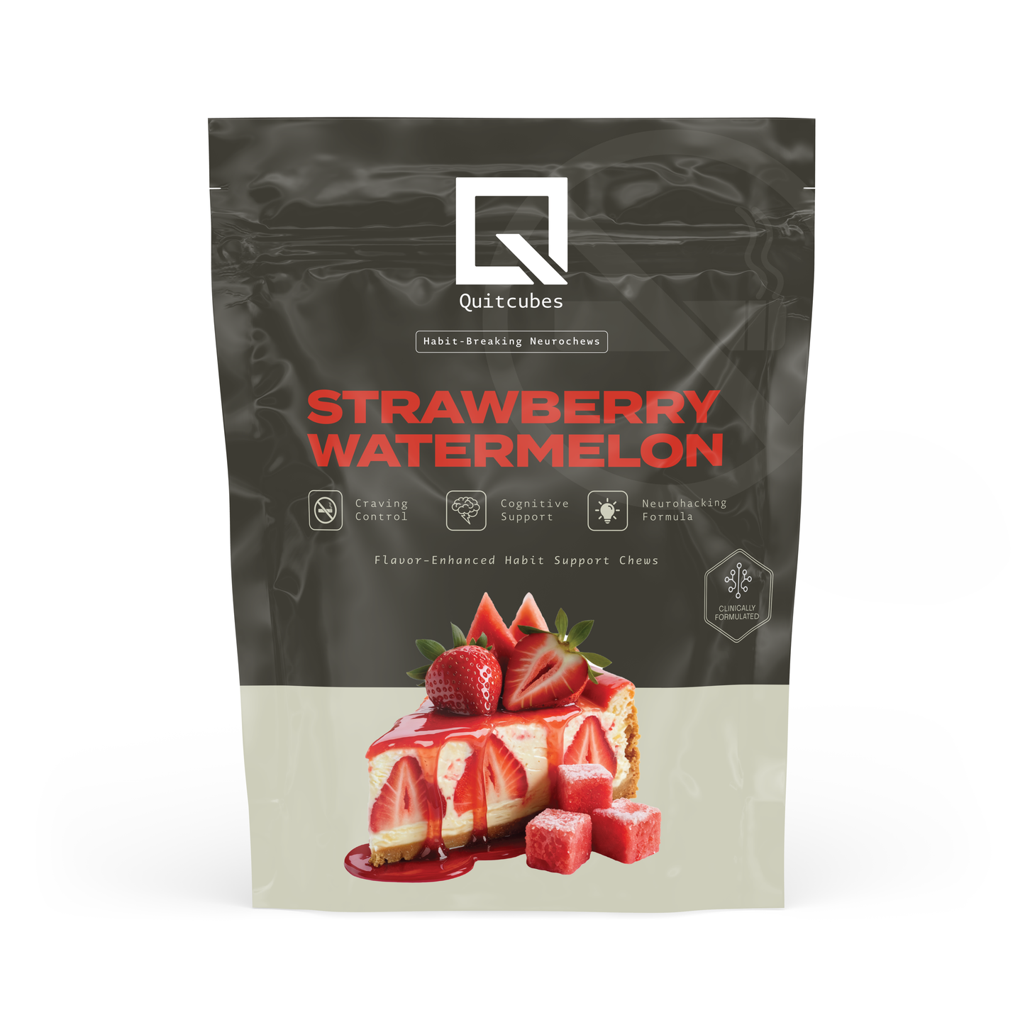 Quitcubes Sweet Relief- Strawberry Watermelon